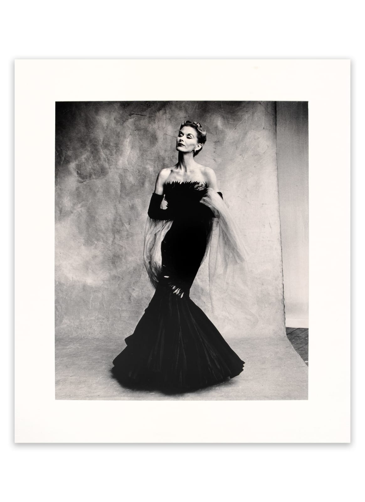 Irving Penn, Mermaid Dress (Rochas), Lisa Fonssagrives-Penn, 1950
