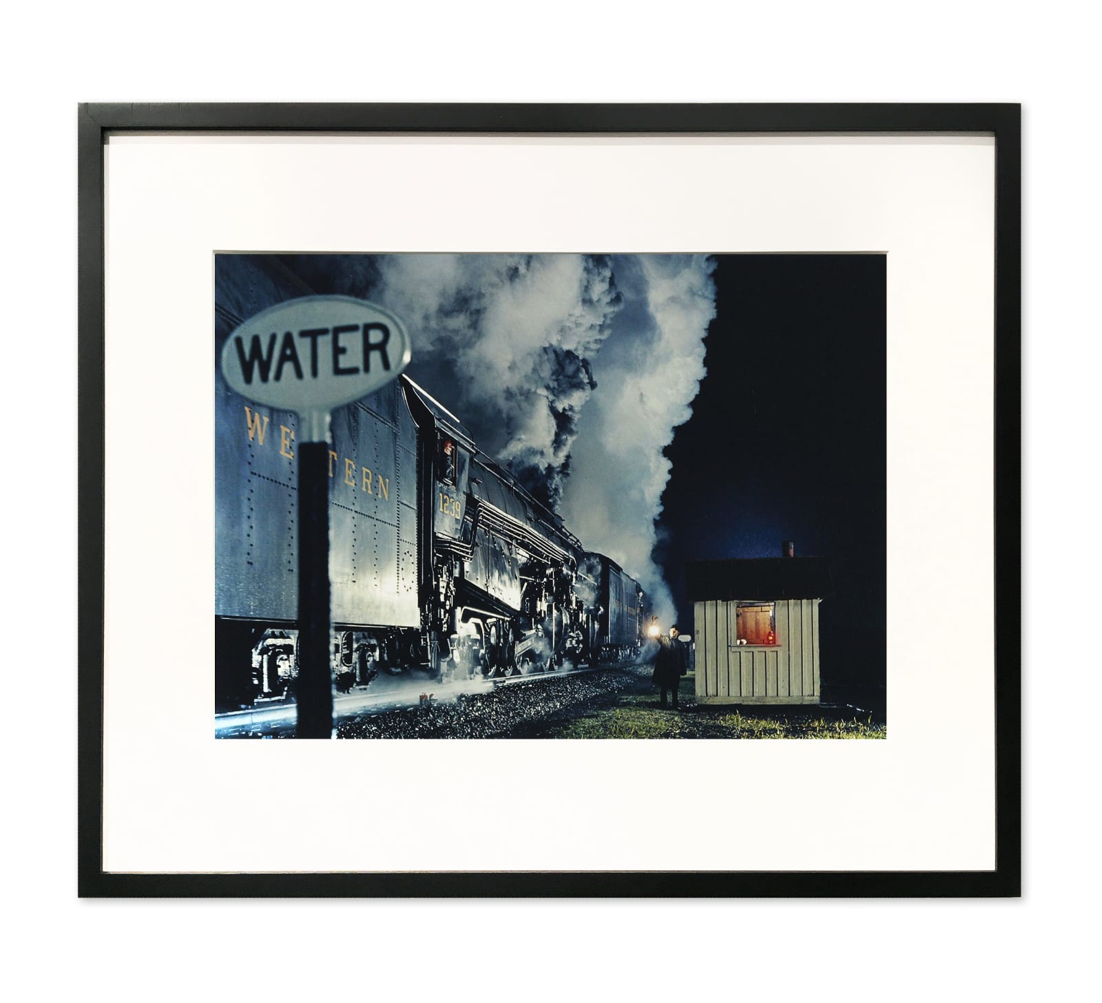 O. Winston Link, Highball for the Double Header, Blue Ridge, 1959
