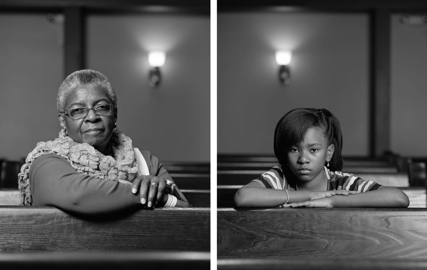 Dawoud Bey, Portfolio: Birmingham: Four Girls, Two Boys, 2014