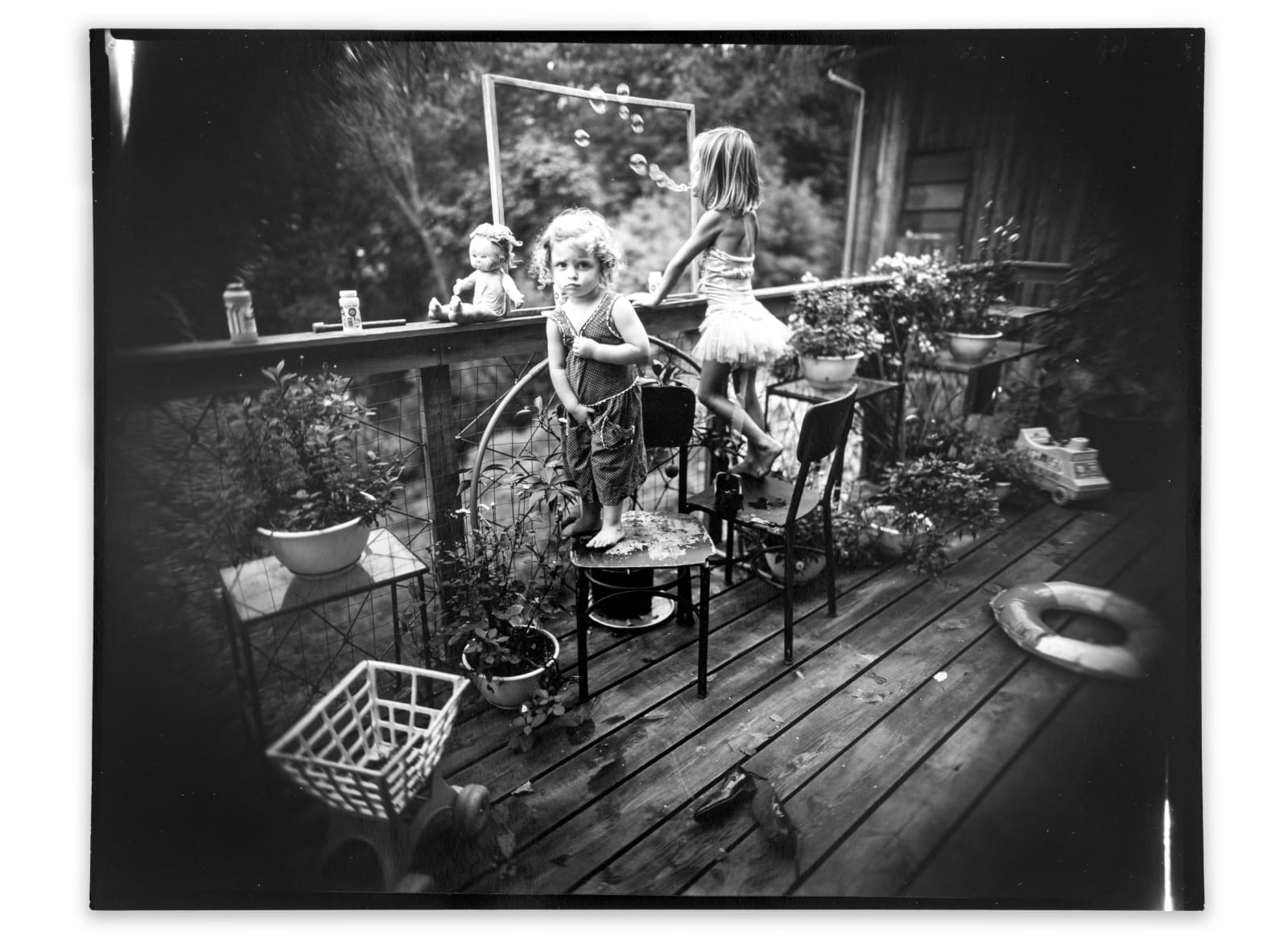 Sally Mann, Blowing Bubbles, 1987