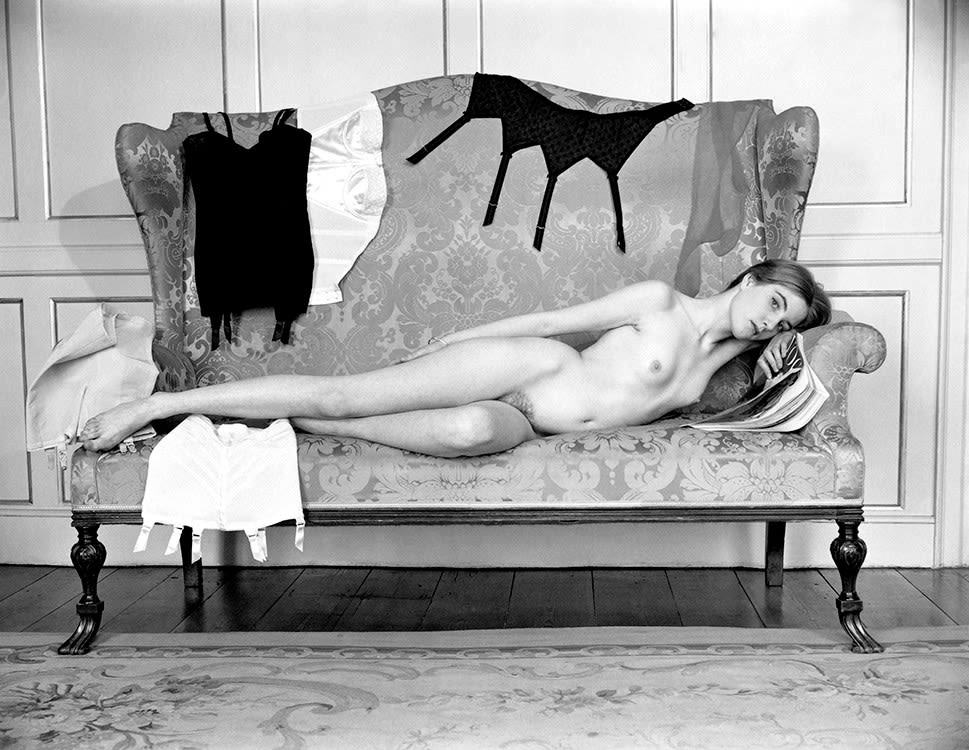 Norman Parkinson, Unknown Nude, Vogue, 1954