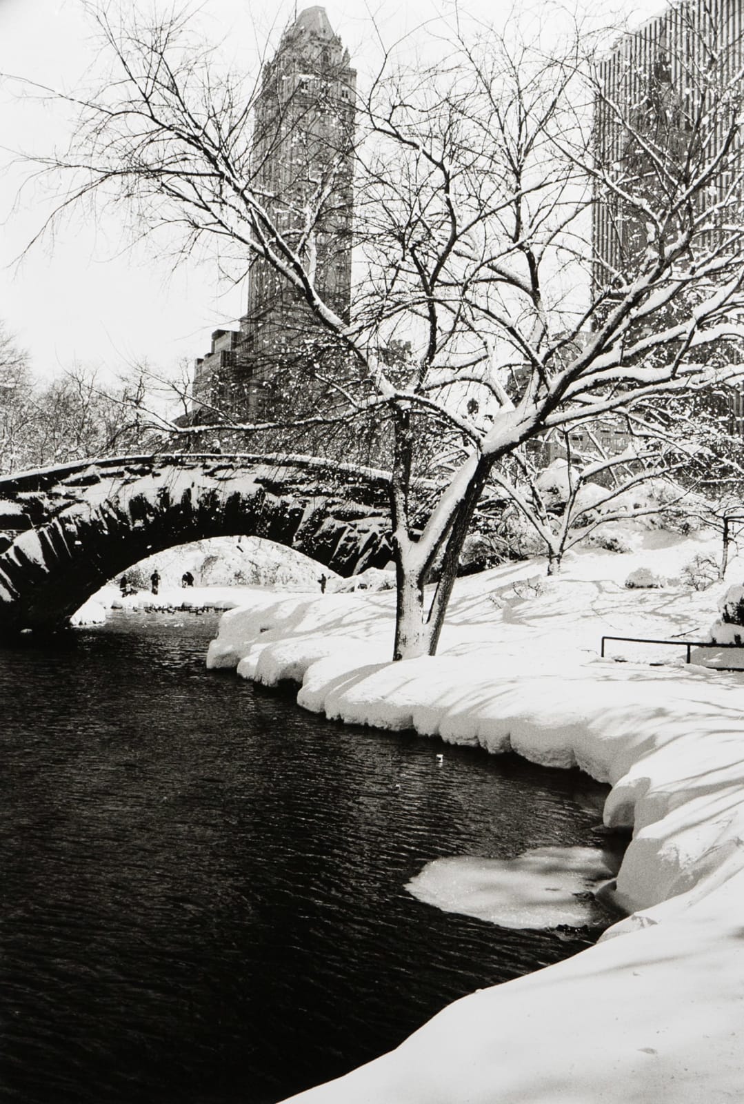 Alfred Eisenstaedt, Central Park After Snow Storm, NYC, 1969