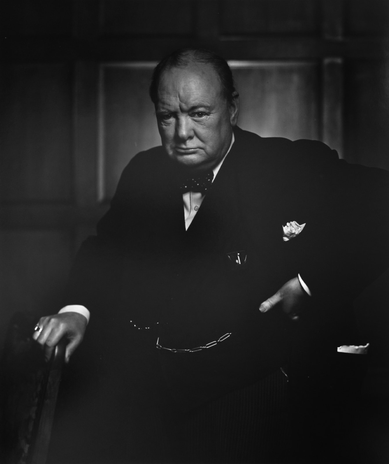Yousuf Karsh, Winston Churchill, 1941