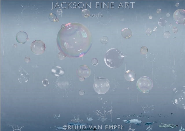 Ruud van Empel, Still Life, Bubbles, 2014