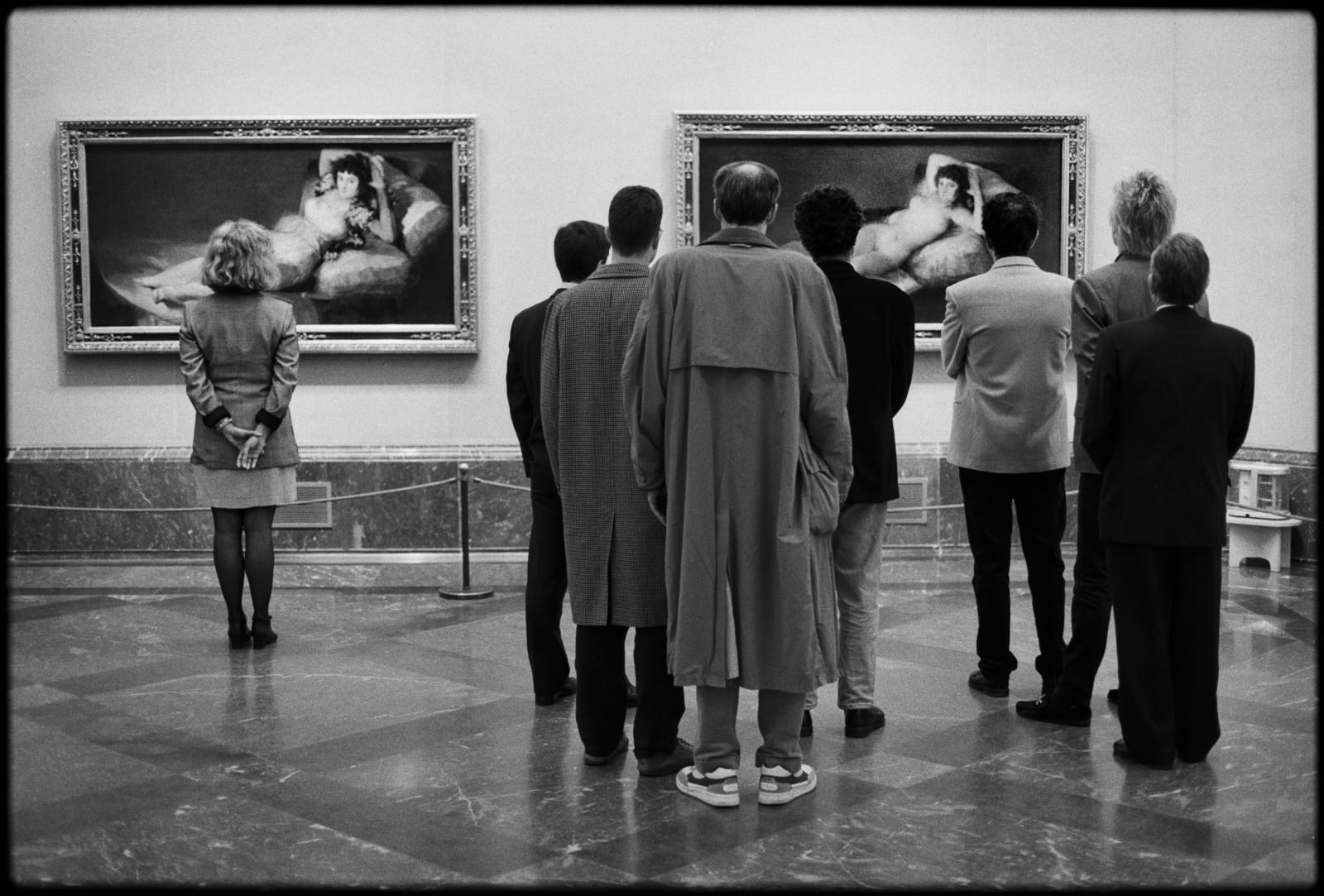 Elliott Erwitt, Museo Del Prado, Madrid, 1995