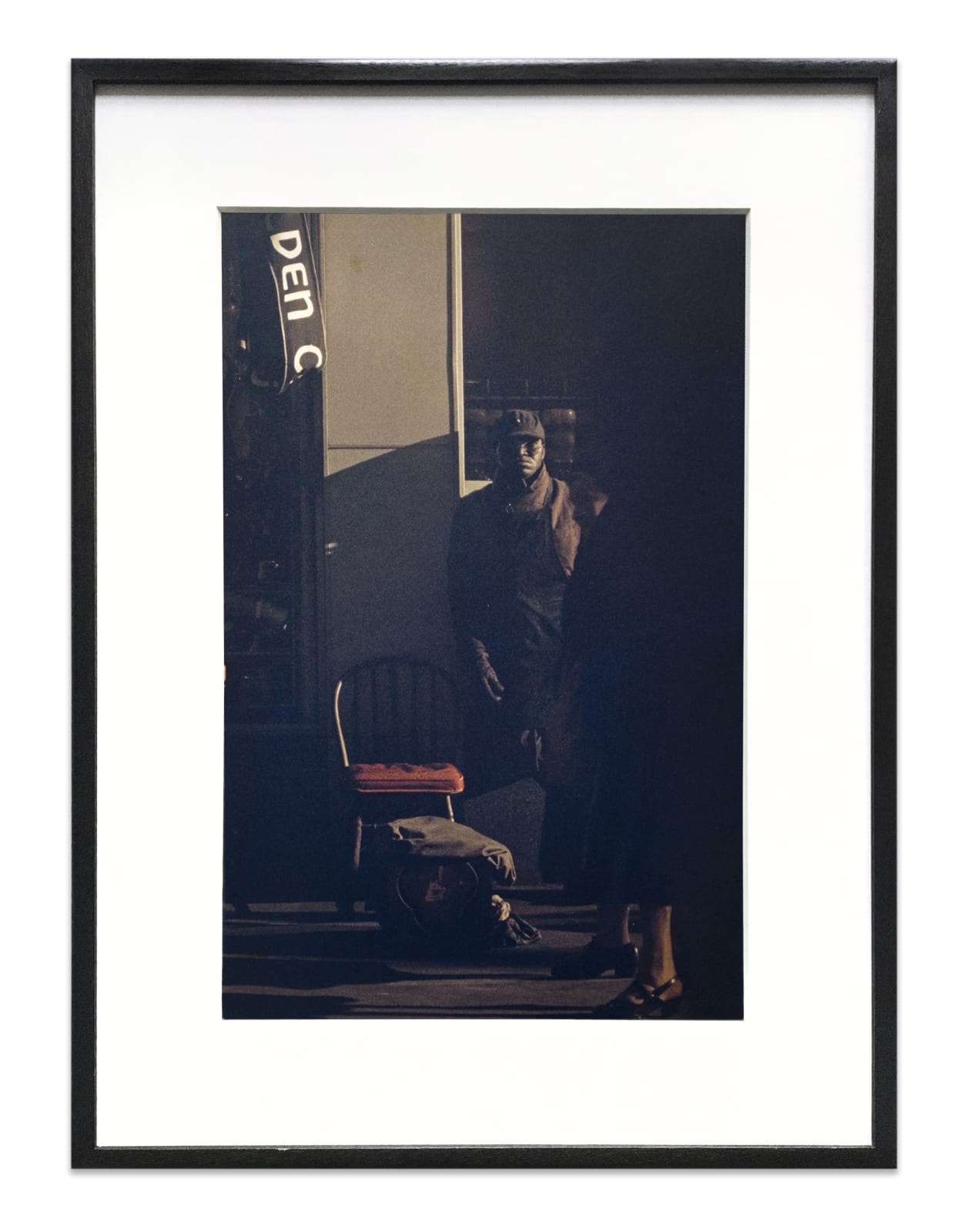 Saul Leiter, Shoeshine Man, New York, 1950 | Jackson Fine Art Saul Leiter, Shoeshine Man, New York, 1950 | Jackson Fine Art