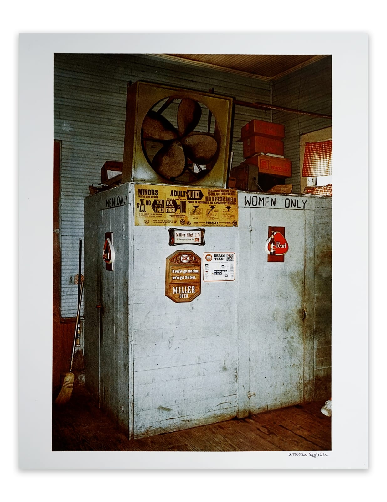 William Eggleston, Untitled from Portfolio 10.D.70.V1 (women only), 1971