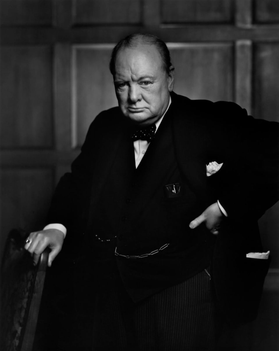 Yousuf Karsh, Winston Churchill, 1941