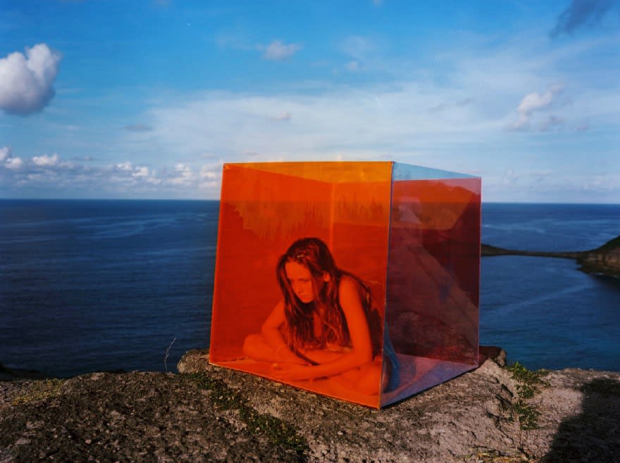 Tierney Gearon, Untitled (Girl in Red Box)