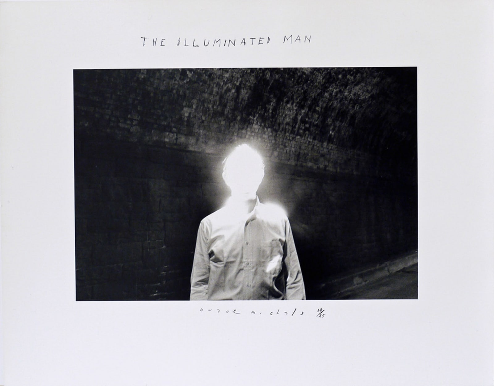 Duane Michals, The Illuminated Man, 1968