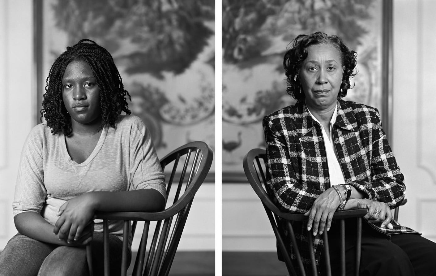 Dawoud Bey, Portfolio: Birmingham: Four Girls, Two Boys, 2014