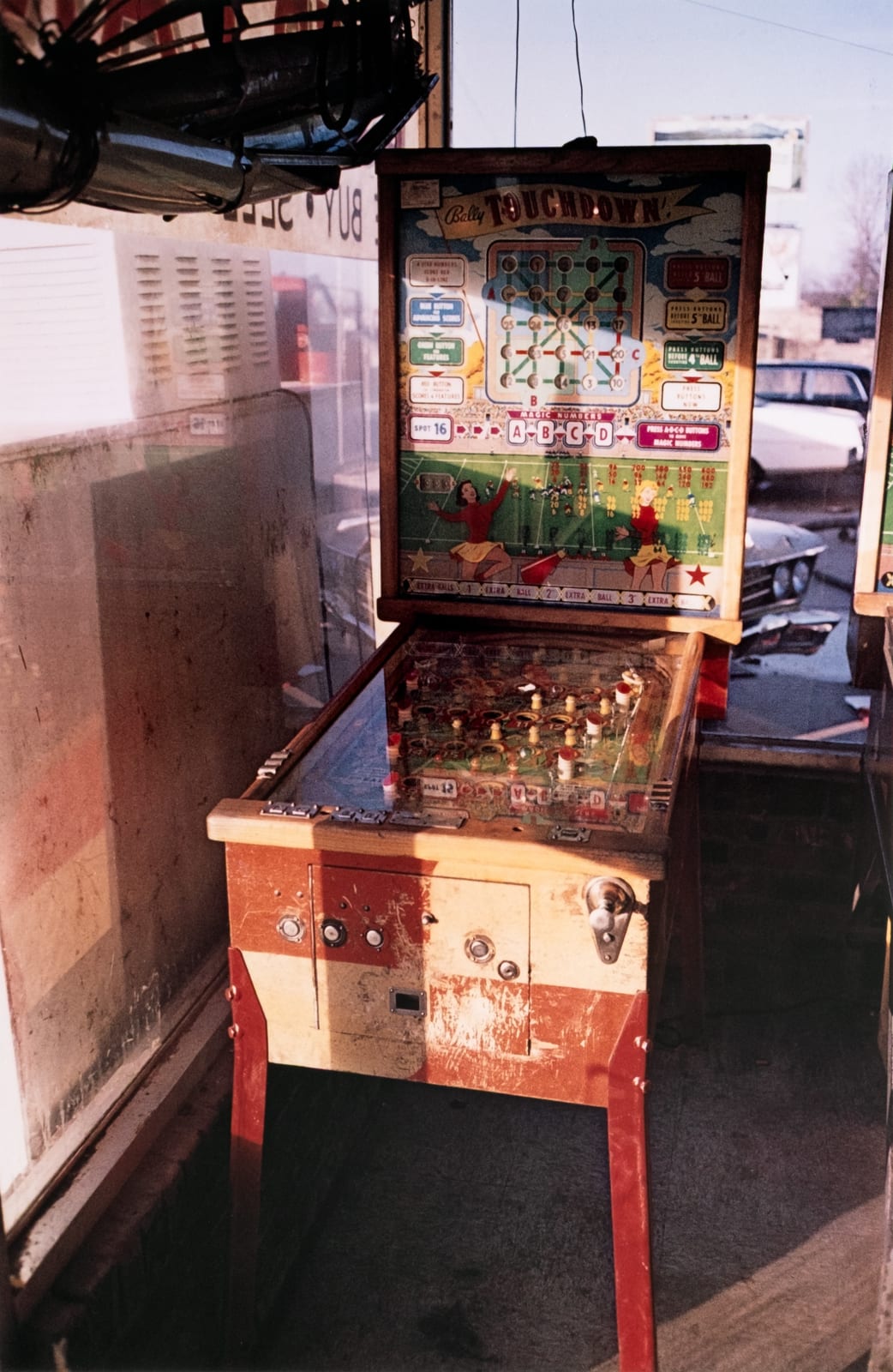 William Eggleston, Untitled (Pinball Machine), 1980