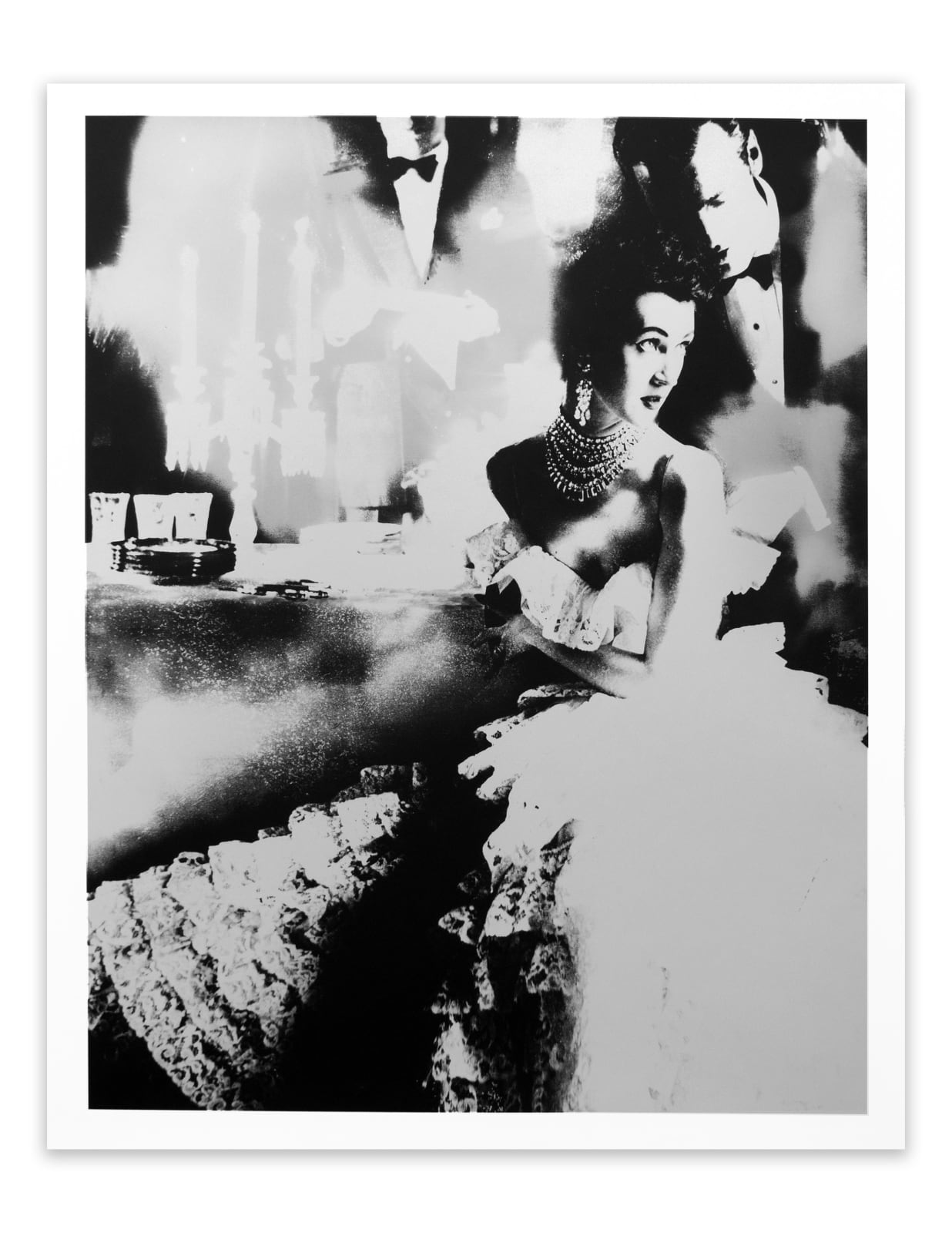 Lillian Bassman, In This Year of Lace, Dovima, dress by Jane Derby, The Plaza Hotel, New York, 1951