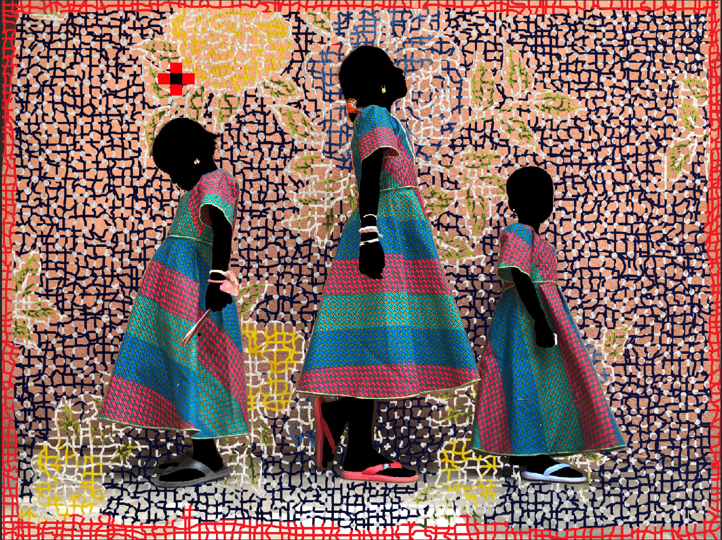 Saïdou Dicko, The Champions on the Podium (variant), 2019-2021