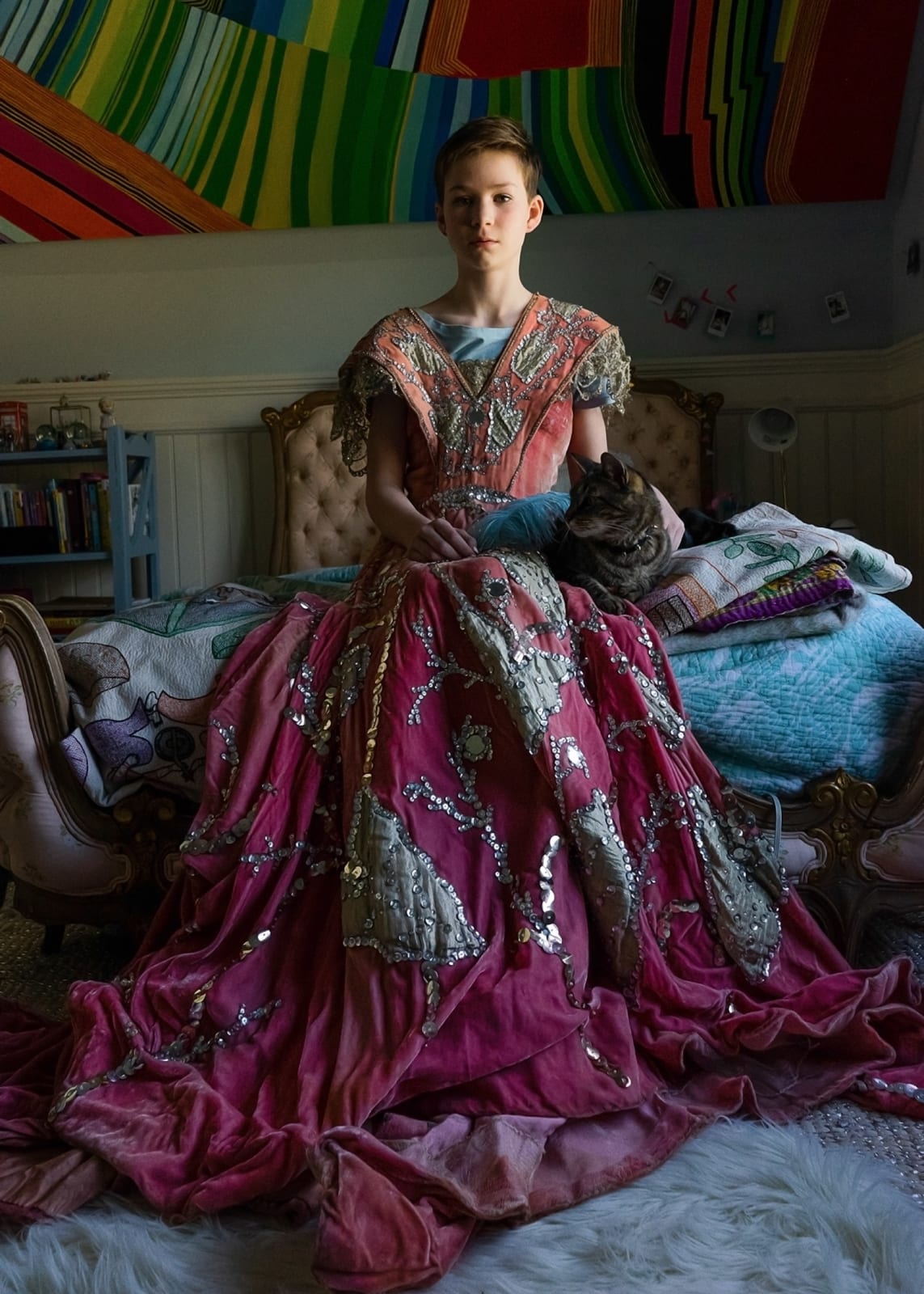 Christy Bush, Bird with Lady Pants, 2017