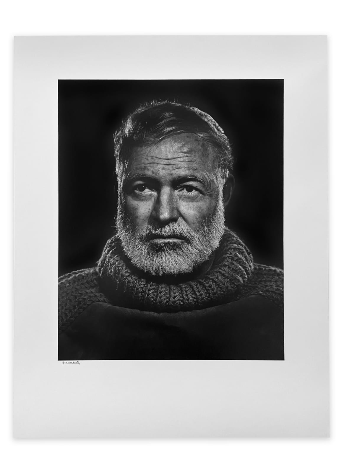 Yousuf Karsh, Ernest Hemingway, 1957