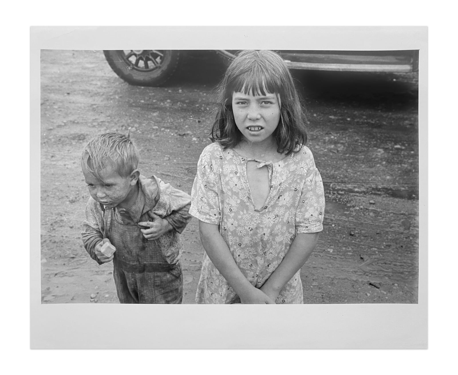 Ben Shahn, Dwellers in Circleville's 'Hooverville,' central Ohio, 1938