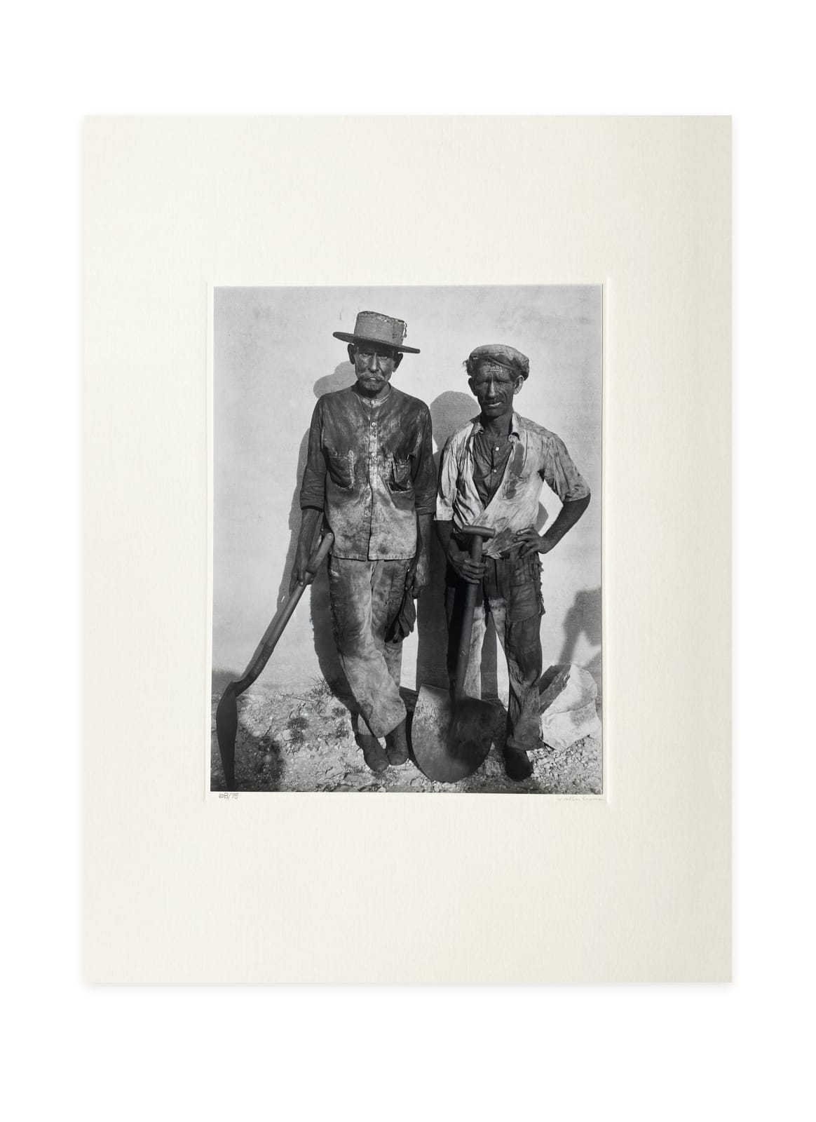 Walker Evans, Dock Workers, Havana, 1932, From the Full Walker Evans: Selected Photographs Portfolio, 1974