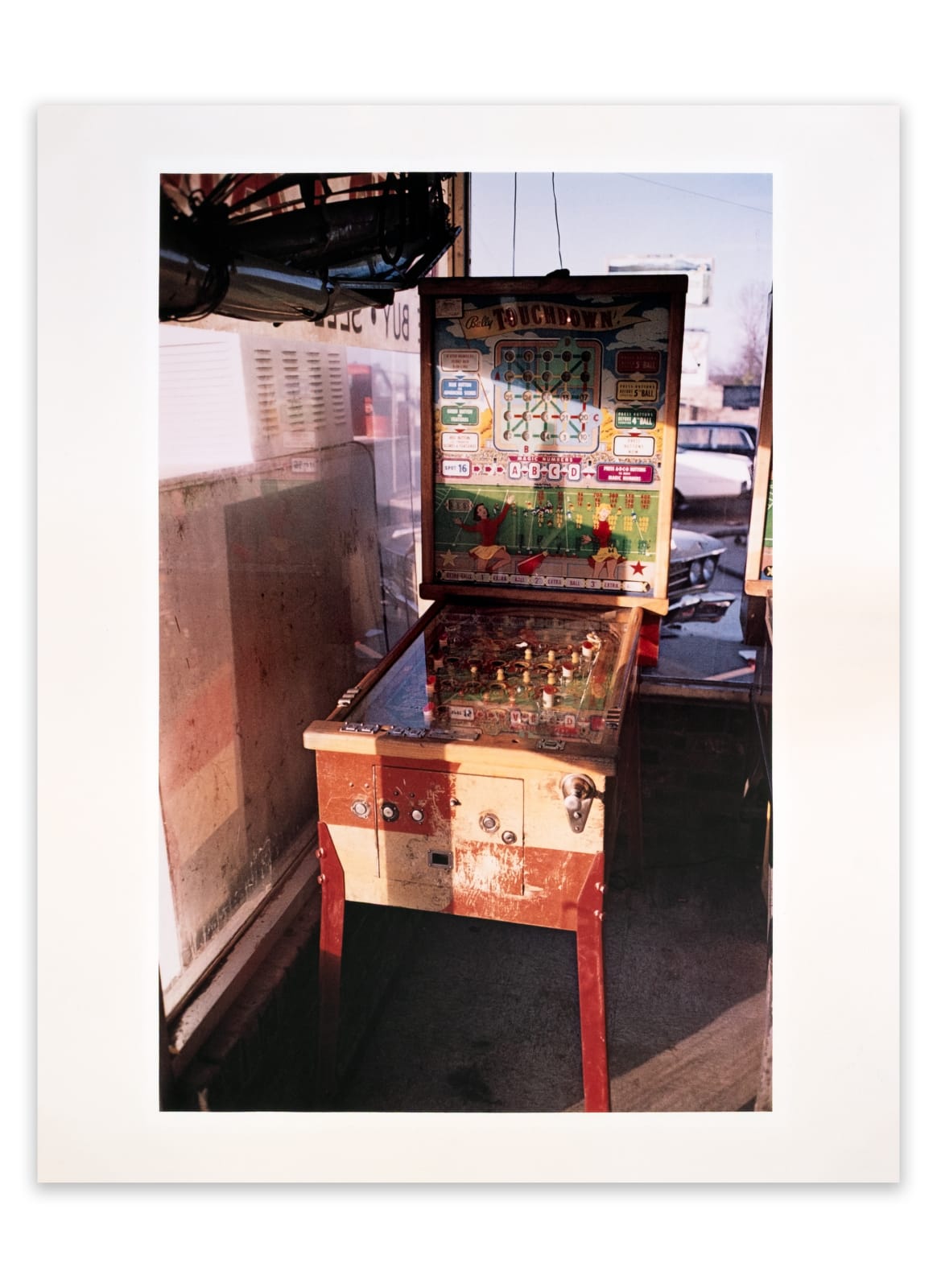 William Eggleston, Untitled (Pinball Machine), 1980