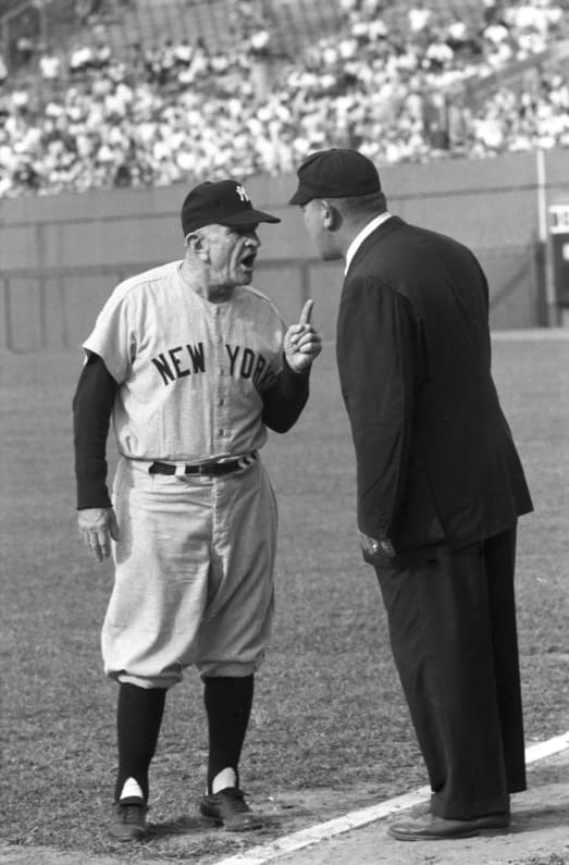 Neil Leifer, Casey Stengel Argues with Umpire, 1960