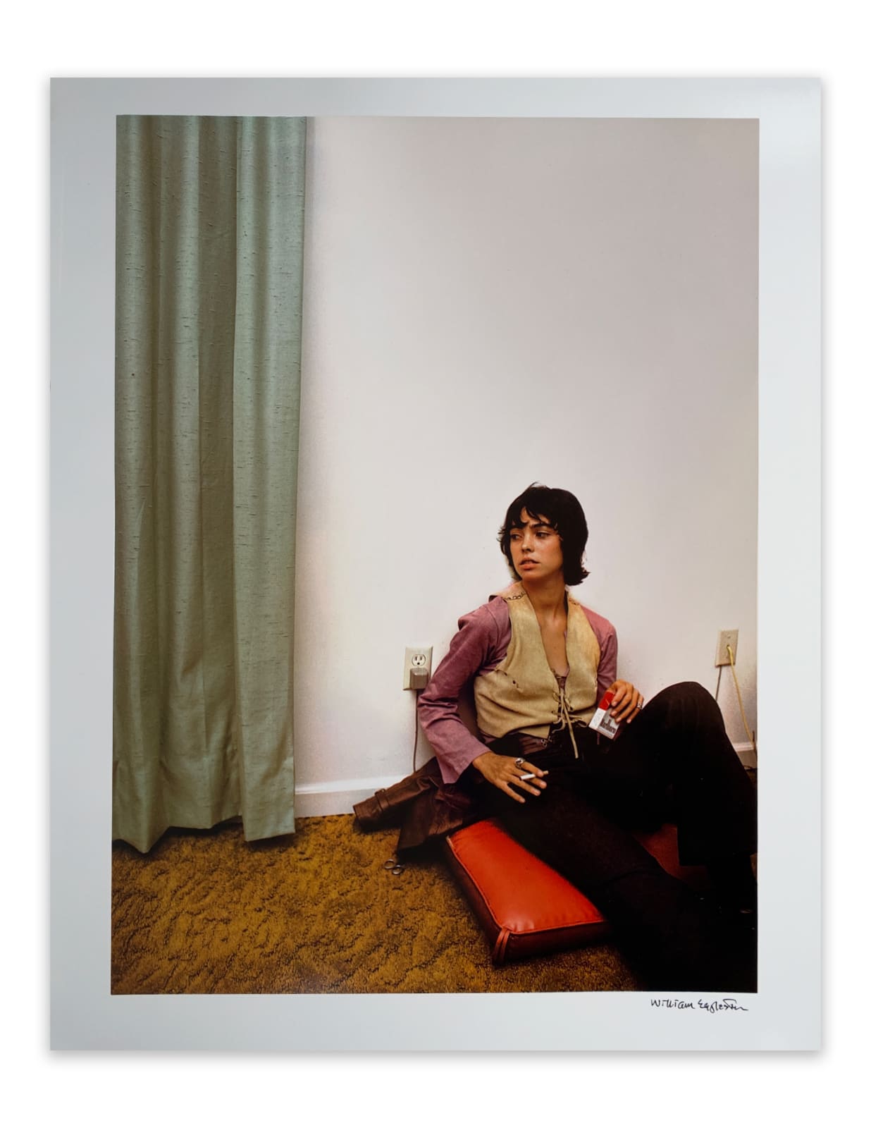 William Eggleston, Untitled from Portfolio 10.D.70.V1 (girl sitting), 1970