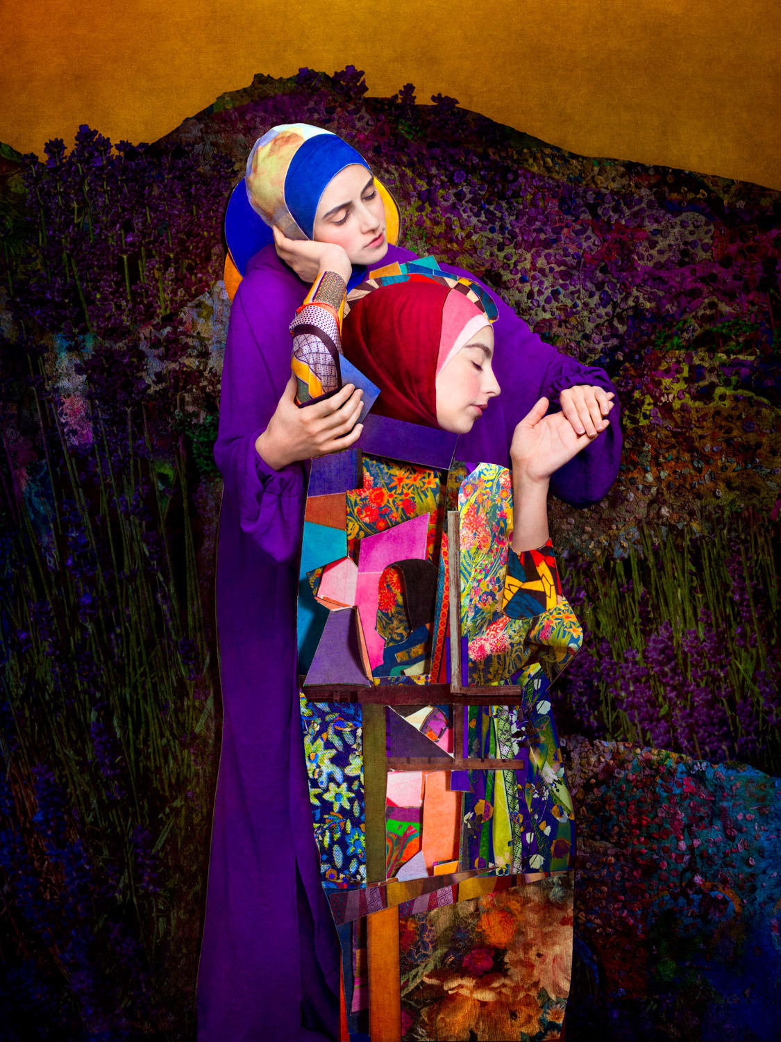 Cooper & Gorfer, Israa and Salam in Pattern, 2020