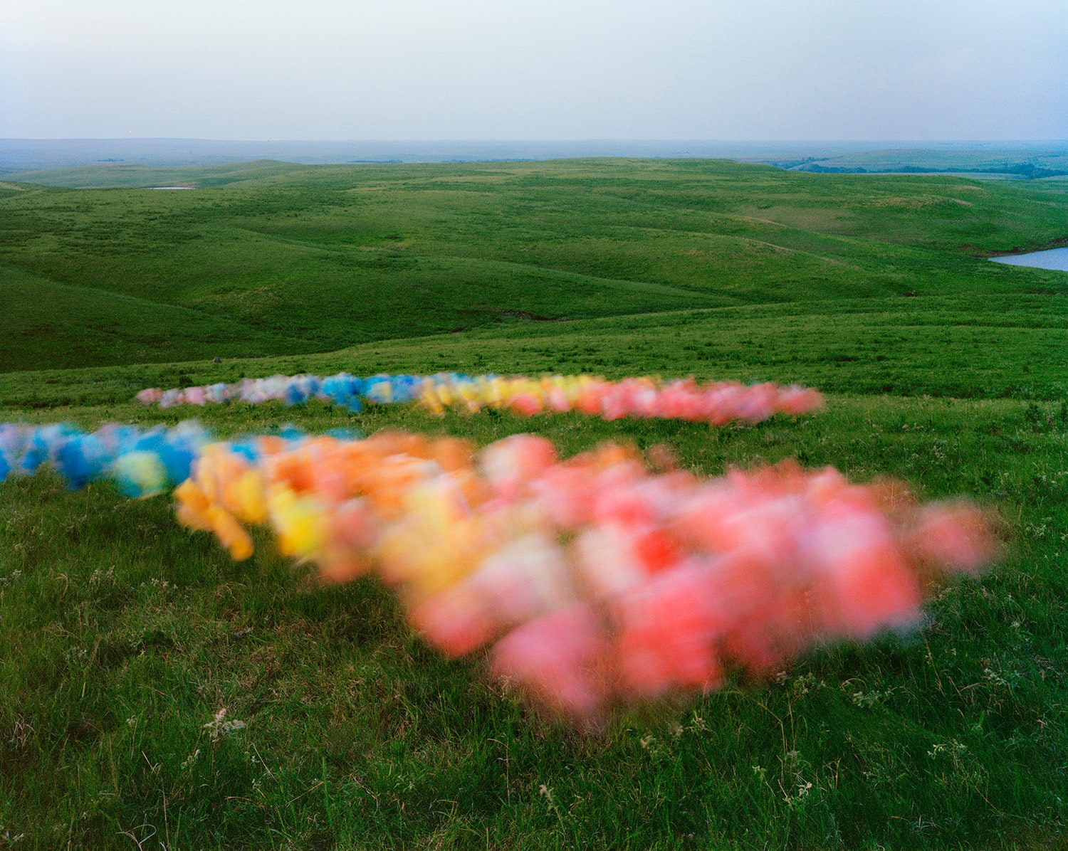 Thomas Jackson, Tulle no. 56, Flint Hills, KS, 2024