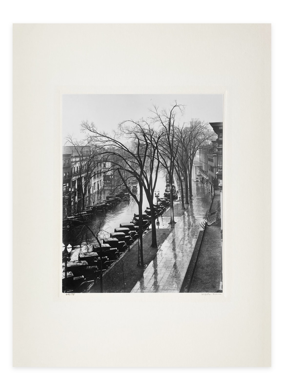 Walker Evans, Main Street, Saratoga Springs, New York, 1931, From the Full Walker Evans: Selected Photographs Portfolio, 1974