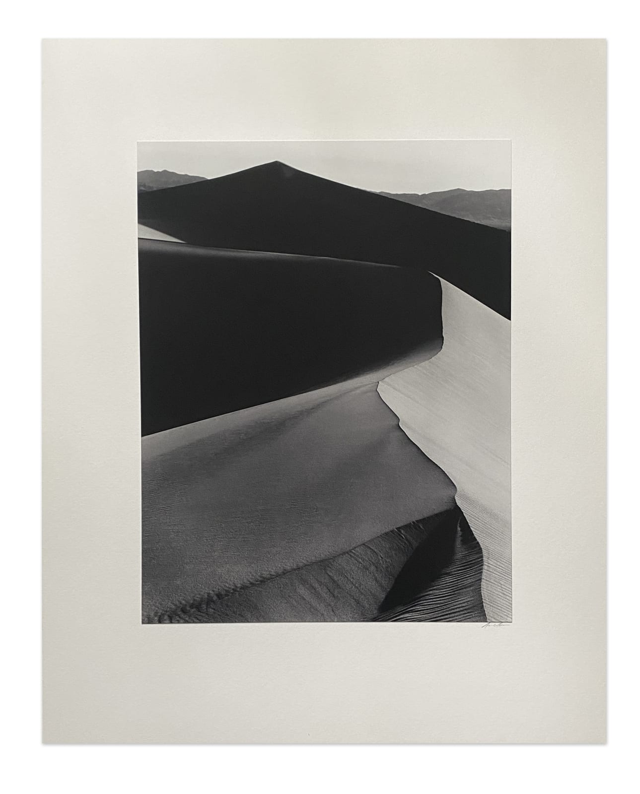 Ansel Adams, Sand Dunes, Sunrise, Death Valley, California, 1948