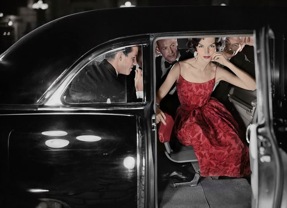 William Helburn, Limo, Joanna McCormick, New York, NY, 1951