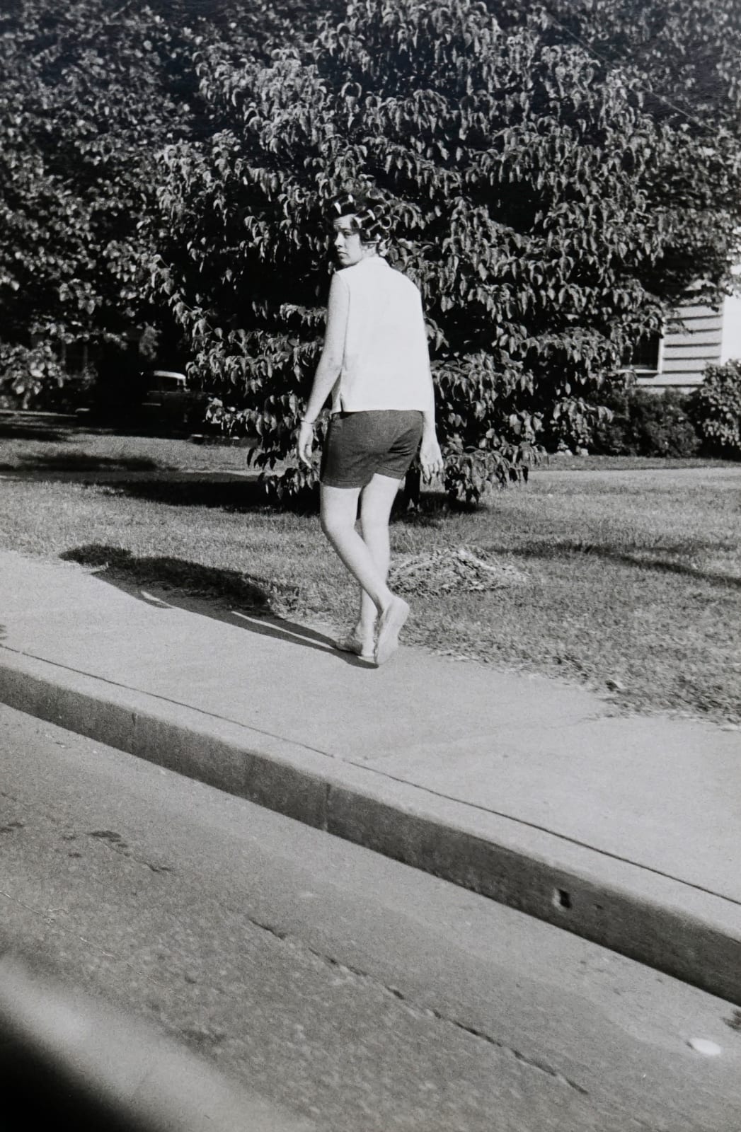 William Eggleston, Untitled (girl walking), 1965