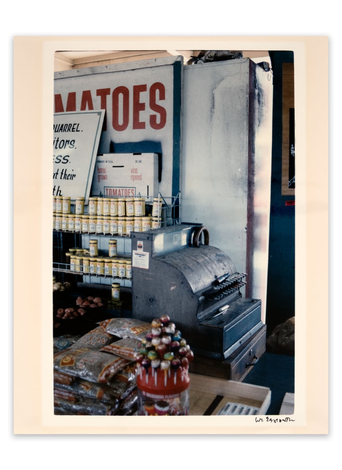 William Eggleston, Untitled (cash register)