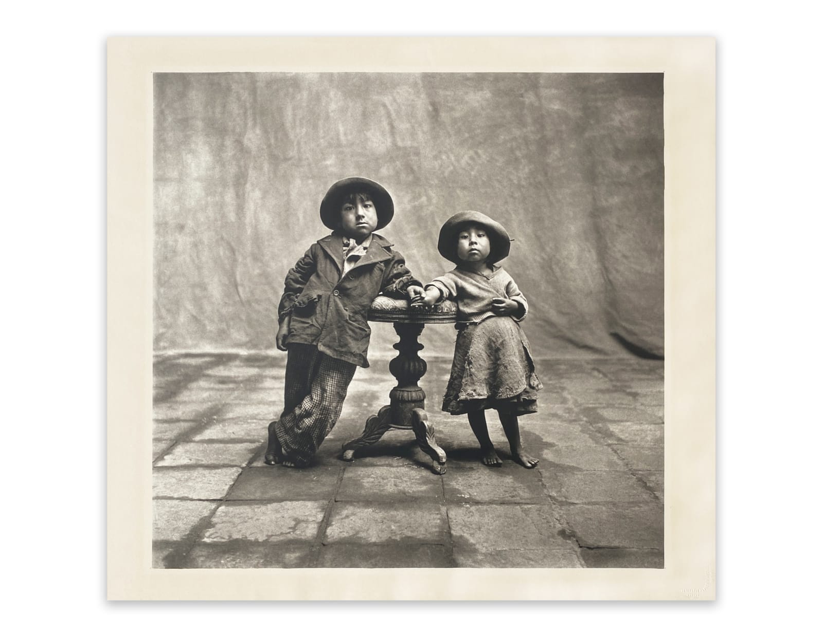Irving Penn, Cuzco Children, Peru, 1948