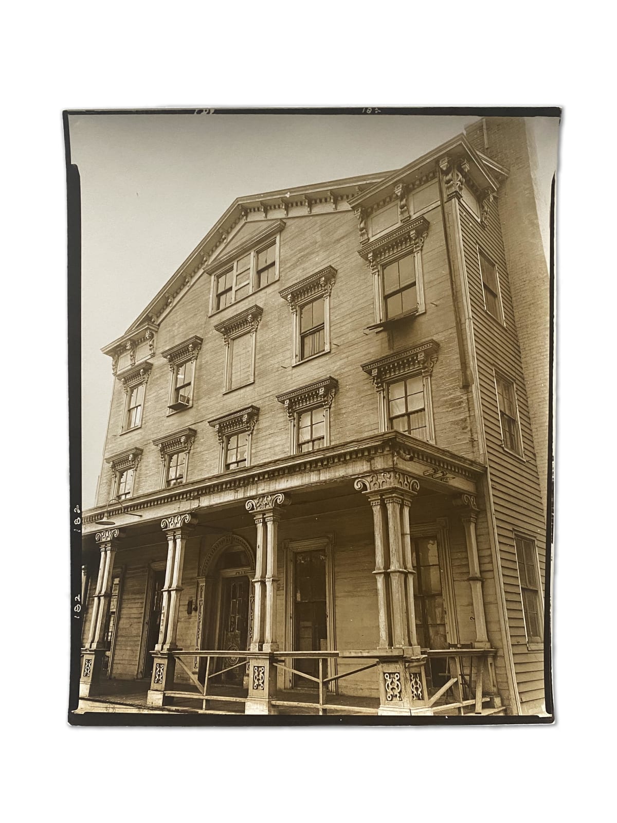Berenice Abbott, OUTER BOROUGHS: Cropsey Avenue, no. 1736, Bath Beach, Brooklyn October 29, 1936