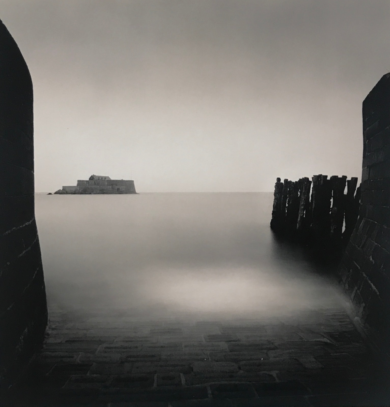 Michael Kenna, Nocturne, St. Malo, Brittany, France, 1993