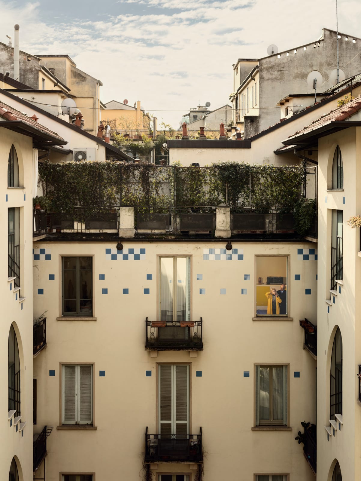 Gail Albert Halaban, Necklace, Via Pietro Maestri, Milan, Italy, 2018