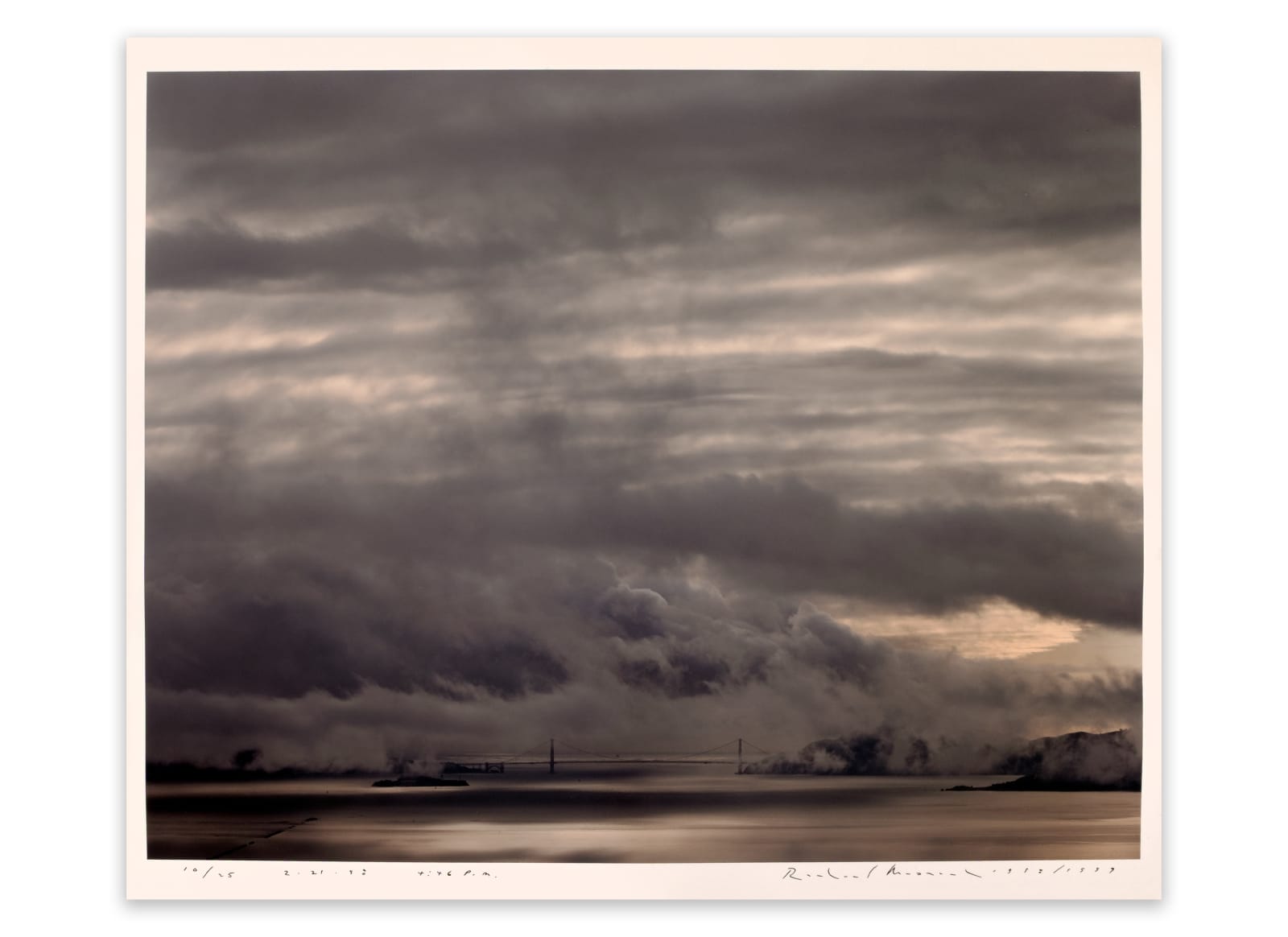 Richard Misrach, 2.21.98 4:46 pm (View From My Front Porch), 1998