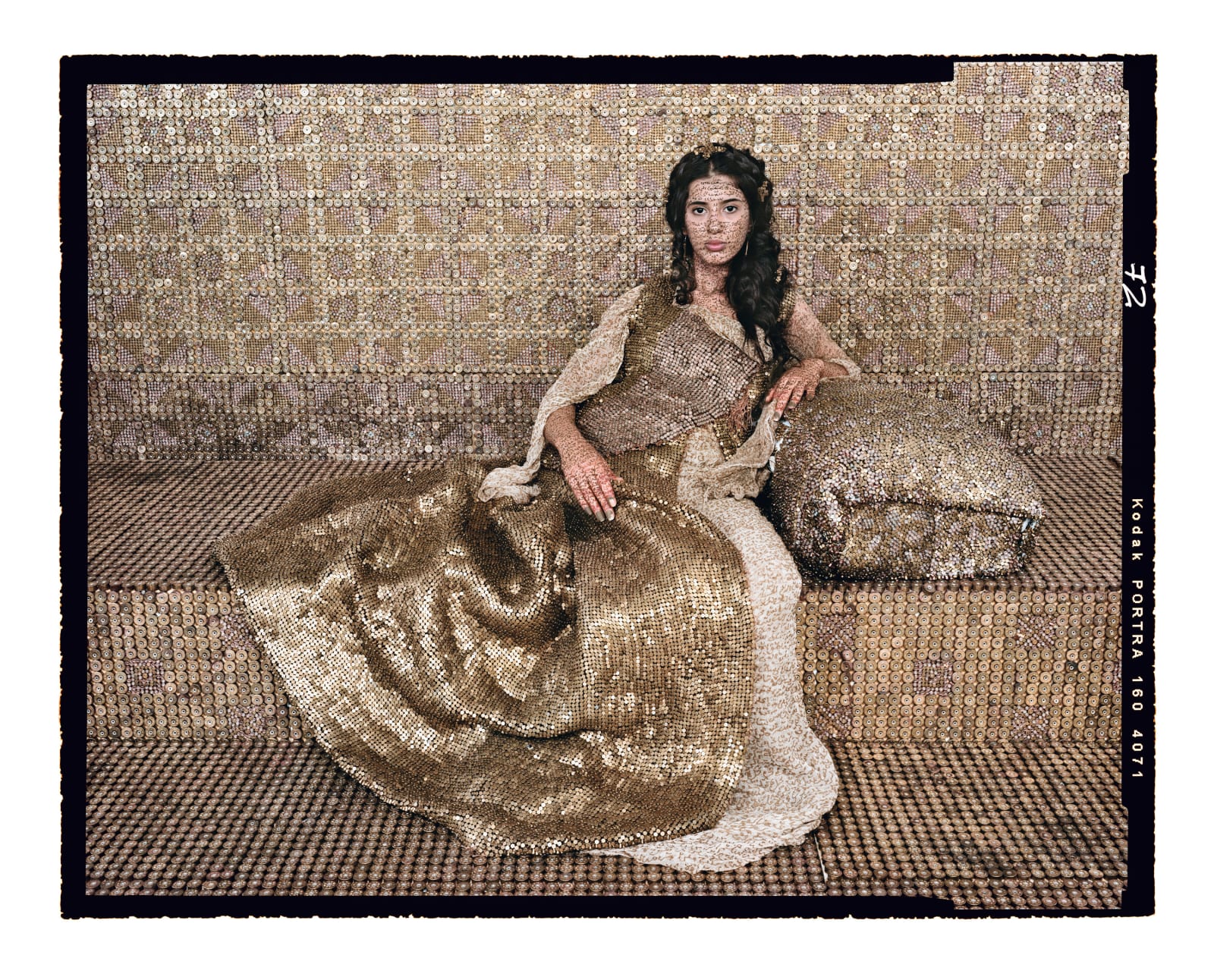 Lalla Essaydi, Bullets Revisited #47, 2017
