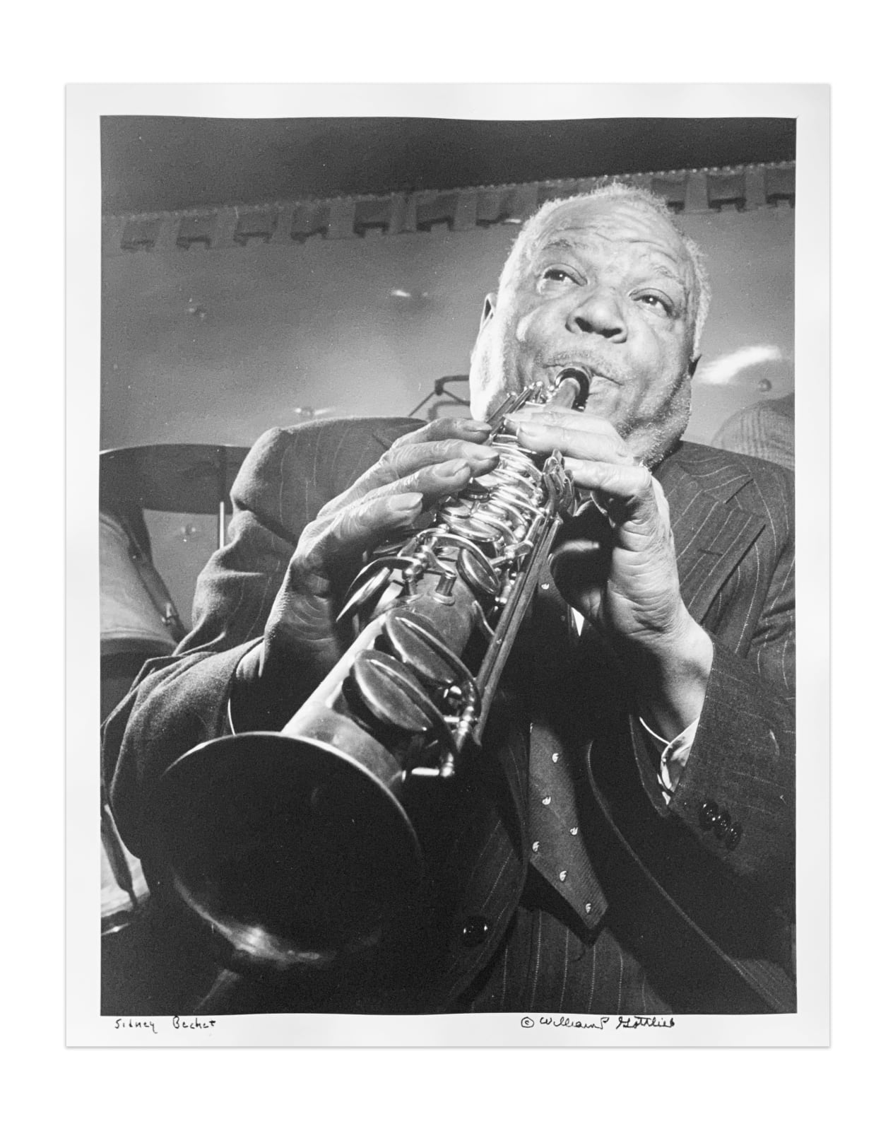 William Gottlieb, Sidney Bechet, 1947