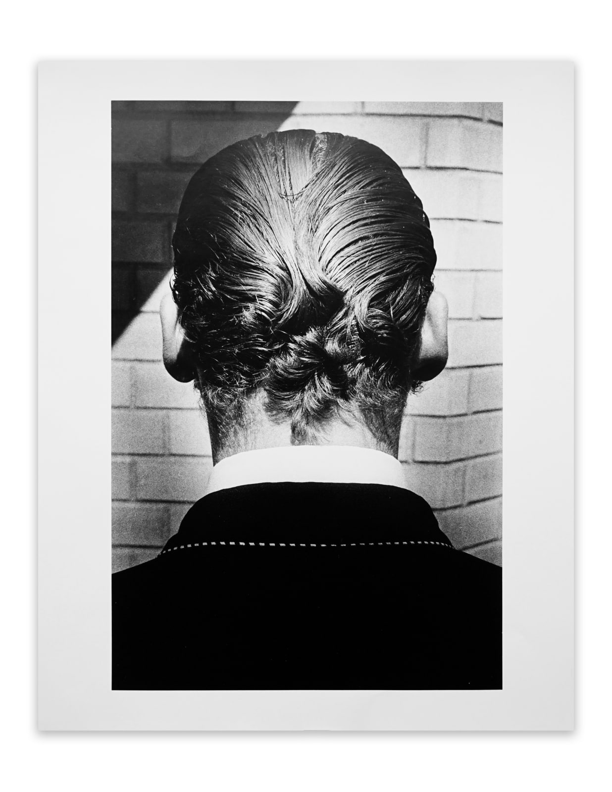 Ralph Gibson, Untitled (Back of Man's Head), 1975