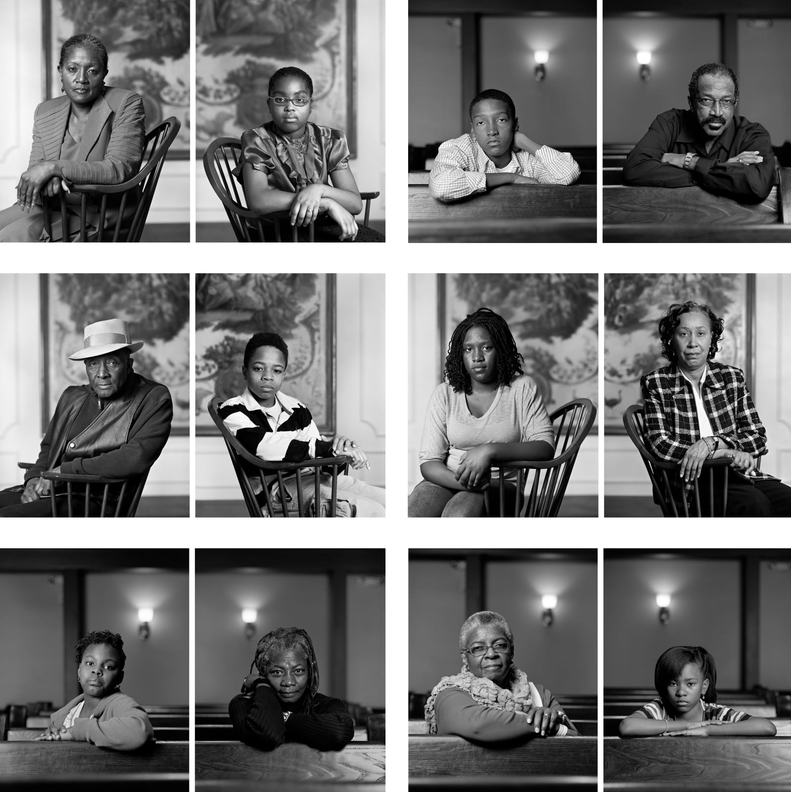 Dawoud Bey, Portfolio: Birmingham: Four Girls, Two Boys, 2014