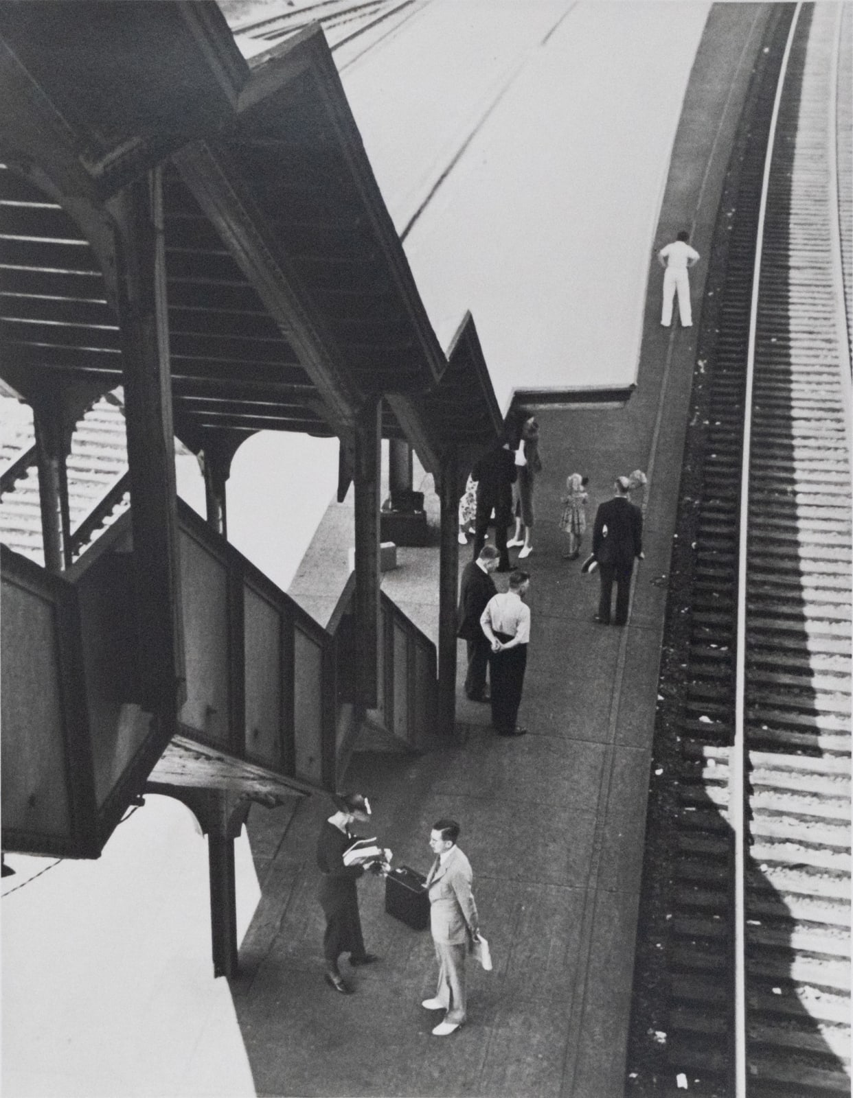 André Kertész, The Station, Poughkeepsie, New York, 1937