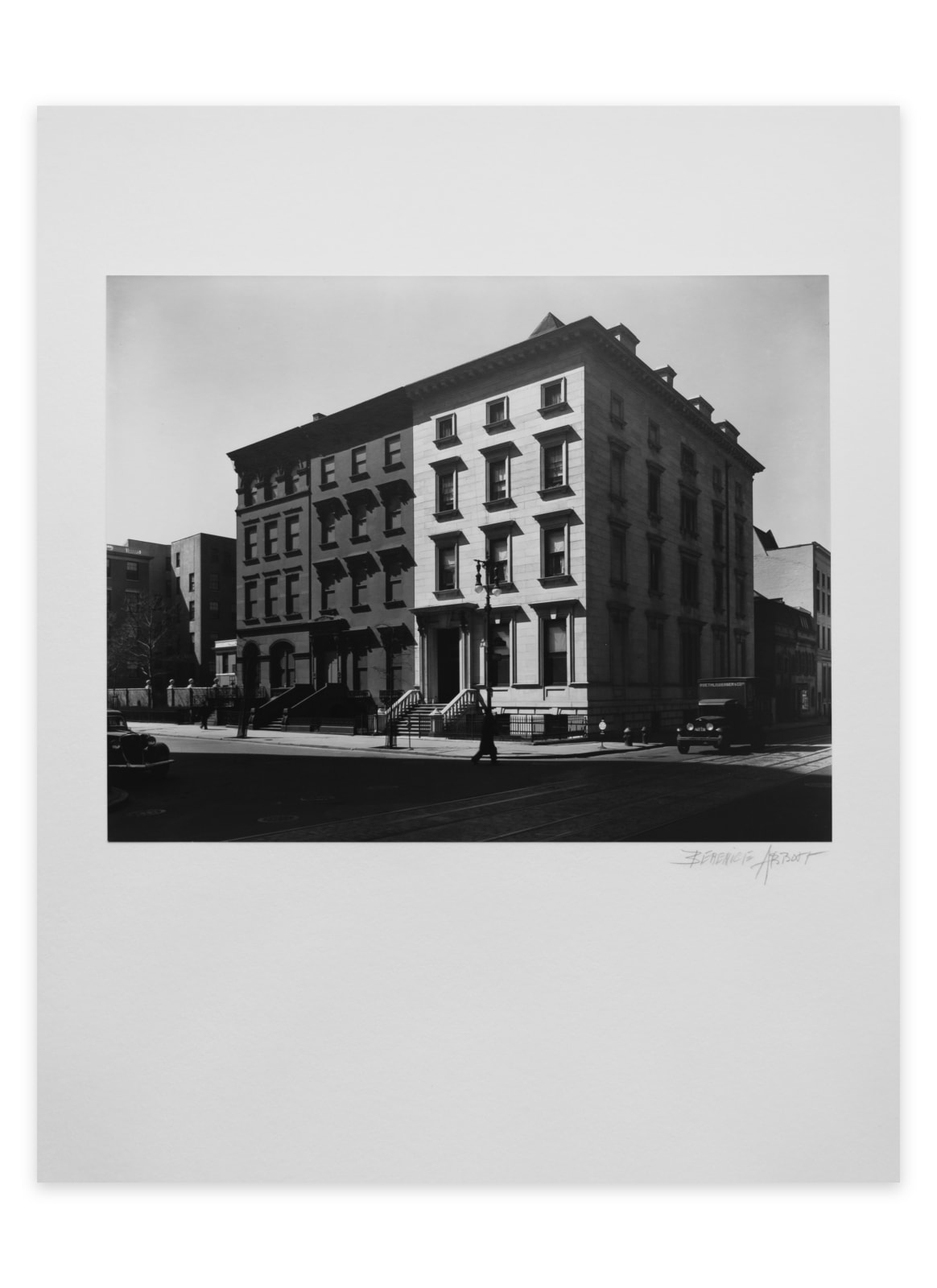 Berenice Abbott, 5th Ave Row Houses, 1936