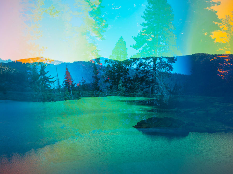 Terri Loewenthal, Psychscape 809 (Lower Bear River Reservoir, CA), 2017