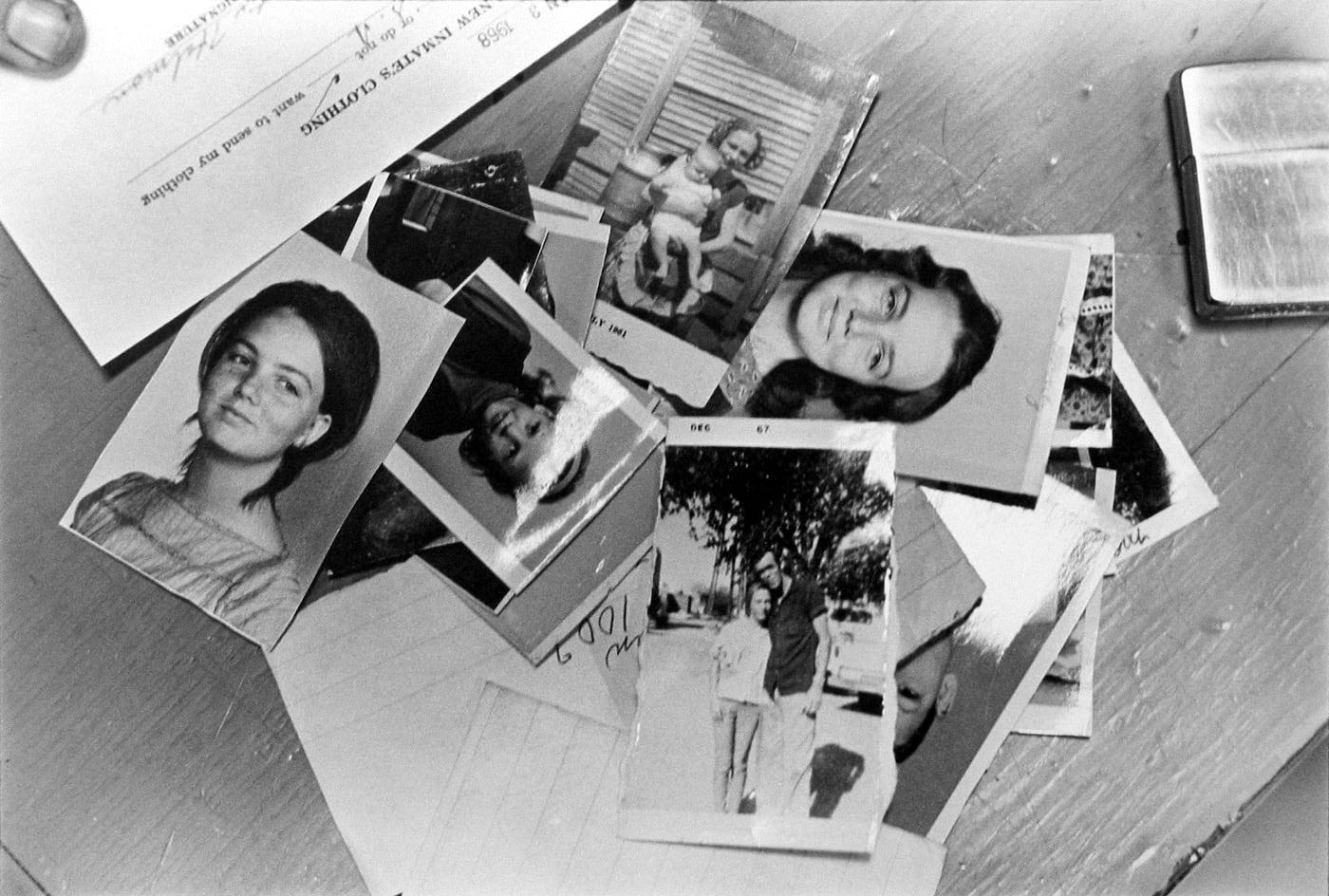 Danny Lyon, Family Photographs of a Prisoner's, 1968