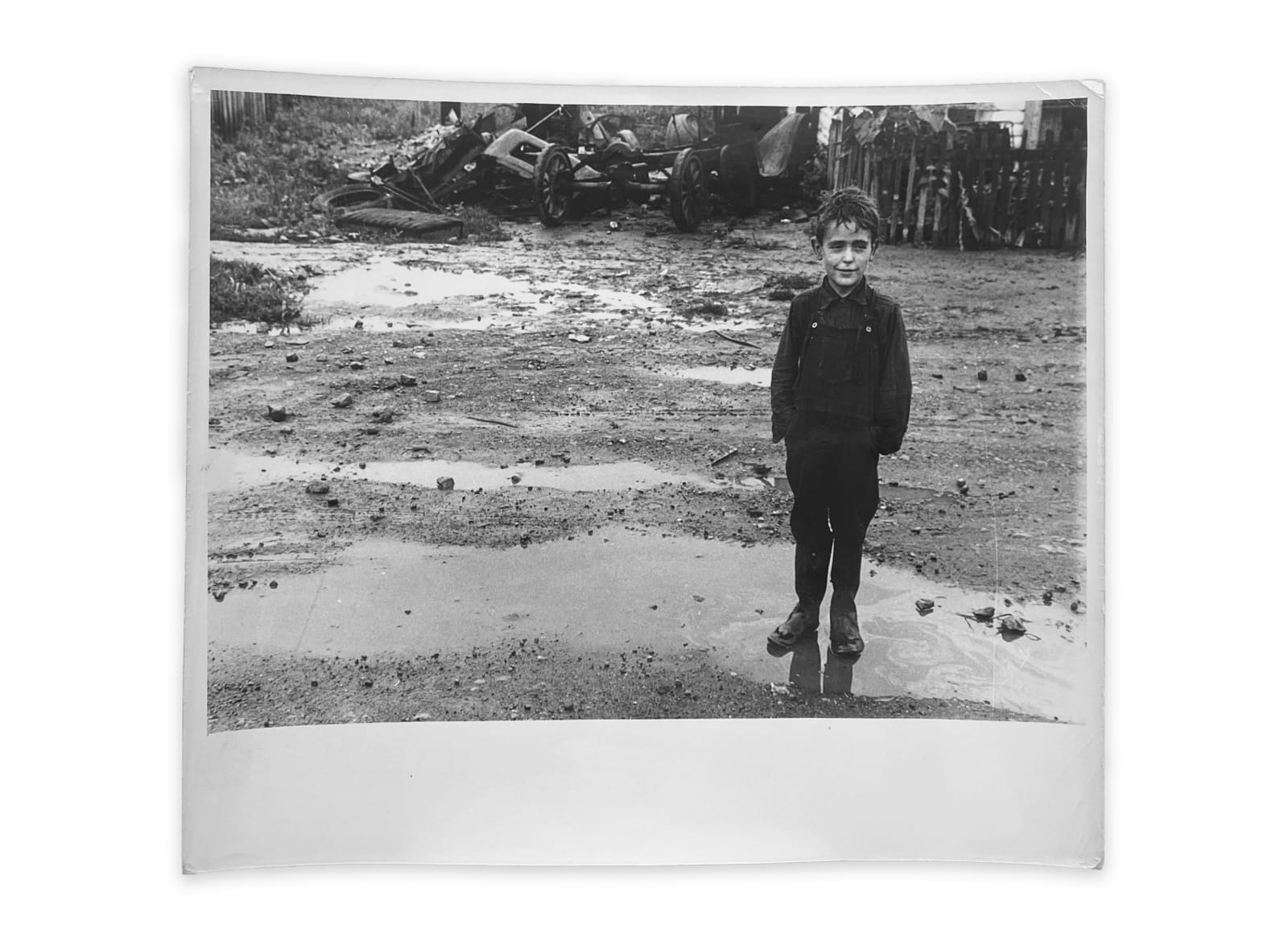 Ben Shahn, Dweller in Circleville's 'Hooverville,' central Ohio, 1938