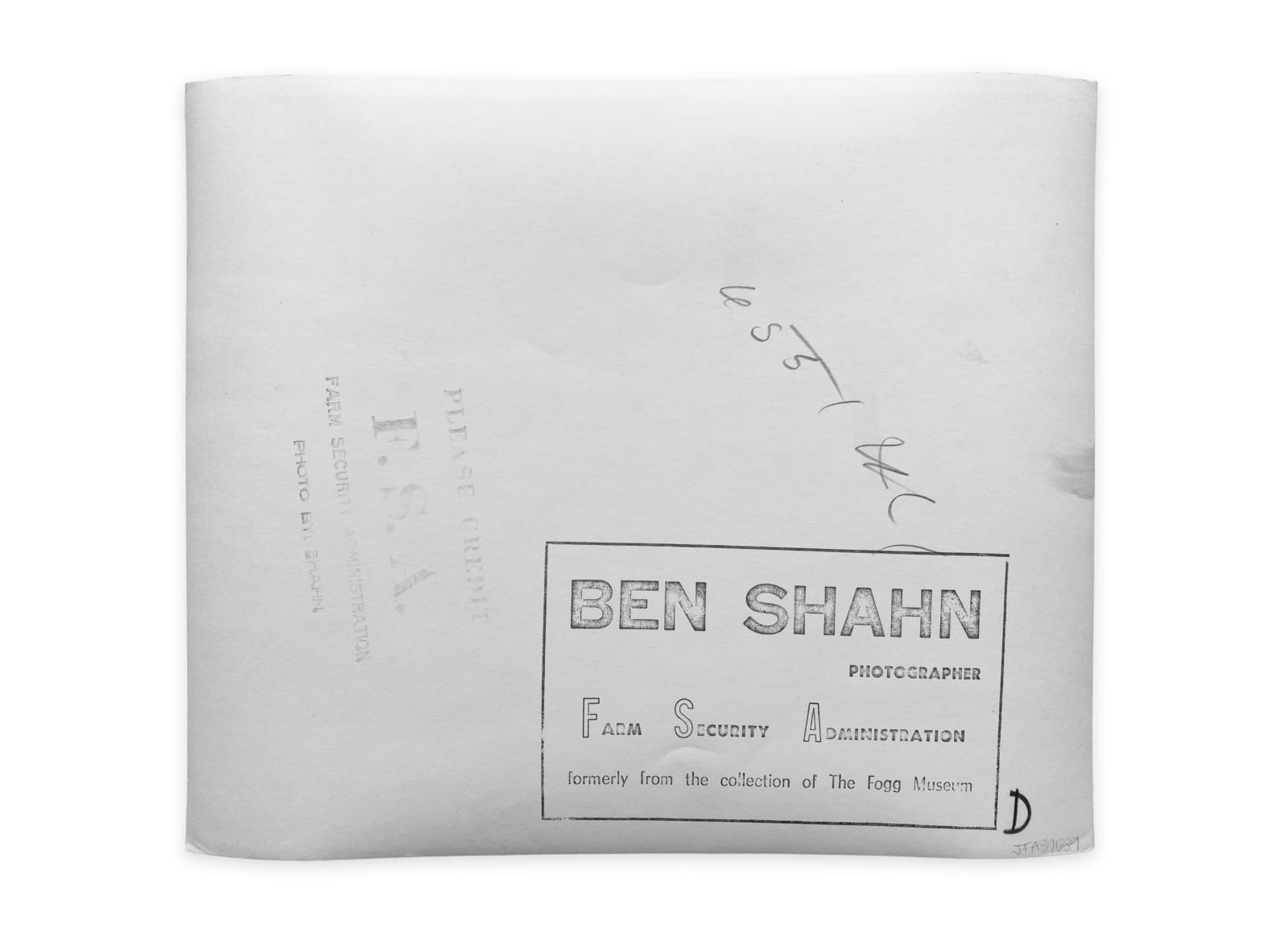 Ben Shahn, Pens at auction. Pickaway Livestock Cooperative Association, central Ohio, 1938