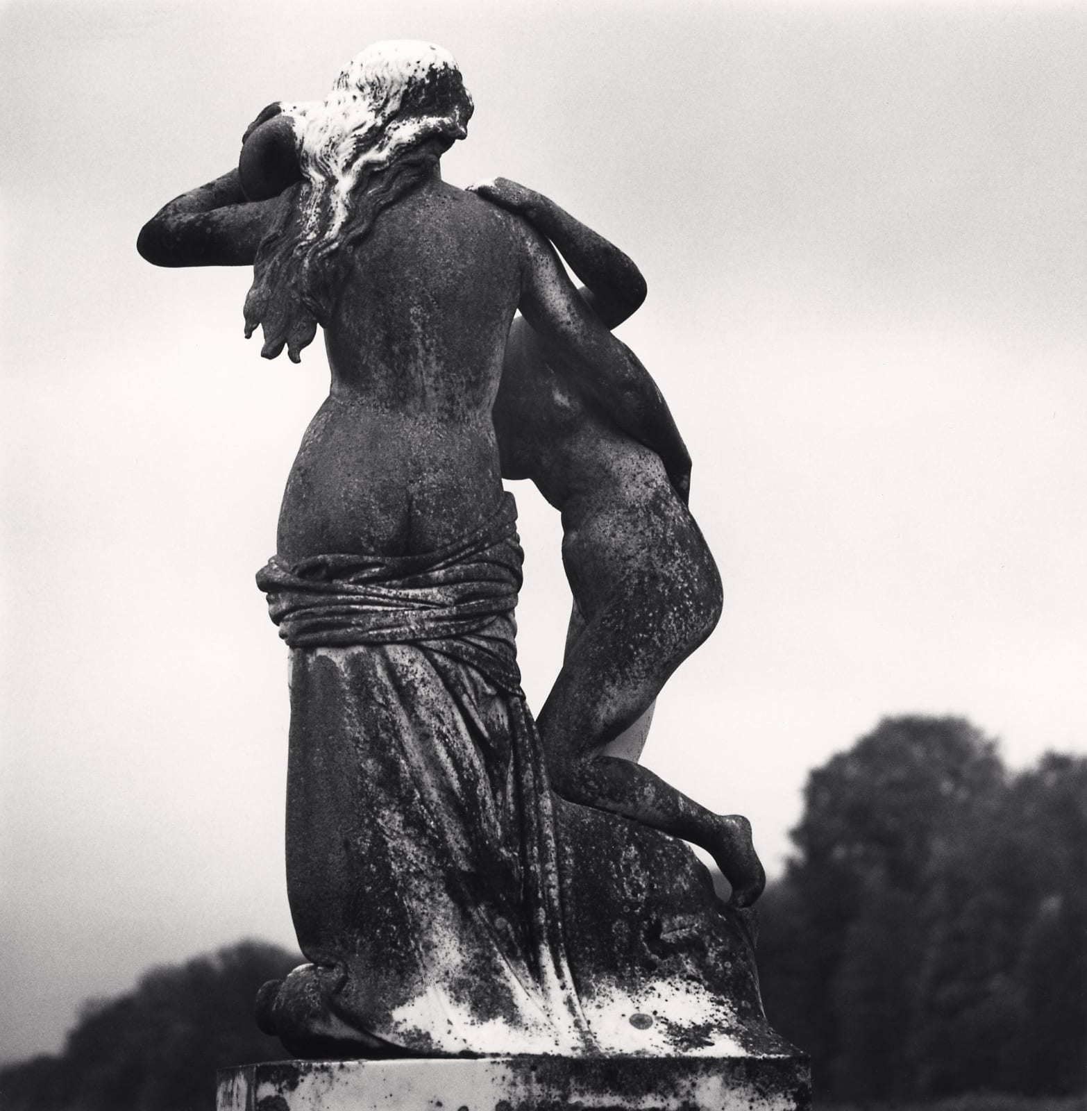 Michael Kenna, Water Nymphs, Chateau de Fontainebleau, France, 1998