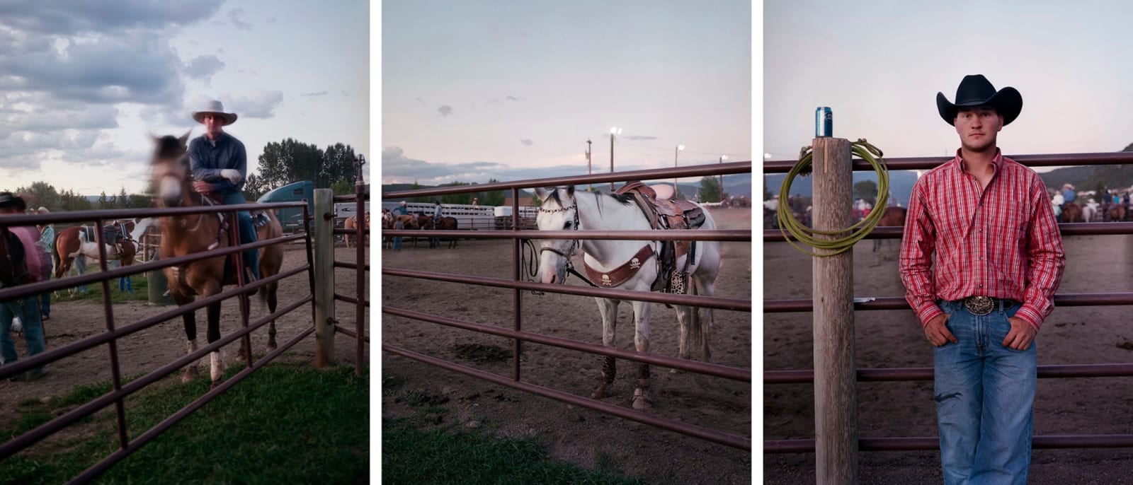 David Hilliard, Two Cowboys Two Horses, 2012
