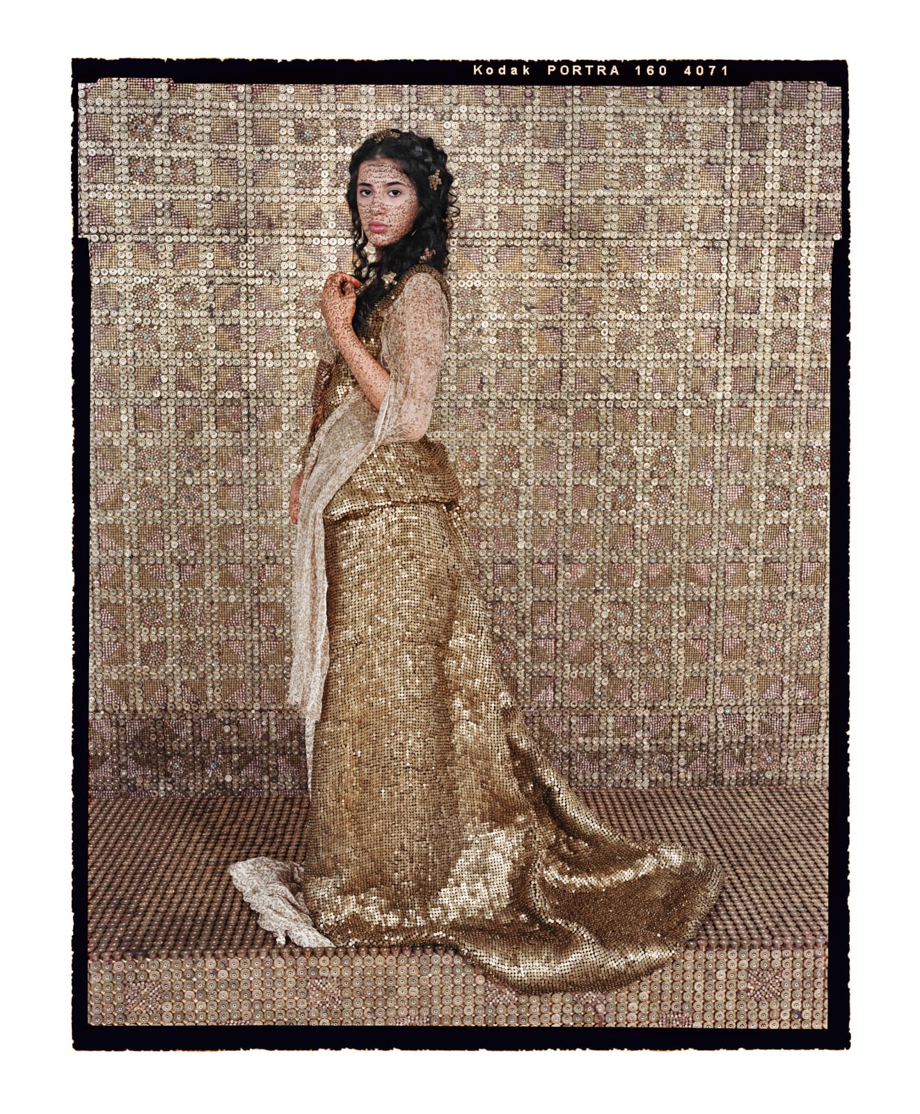 Lalla Essaydi, Bullets Revisited #49, 2017